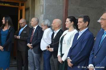 Miles de personas celebran el día de Santa Lucía en Las Tirajanas (Foto Francisco Javier Santana)